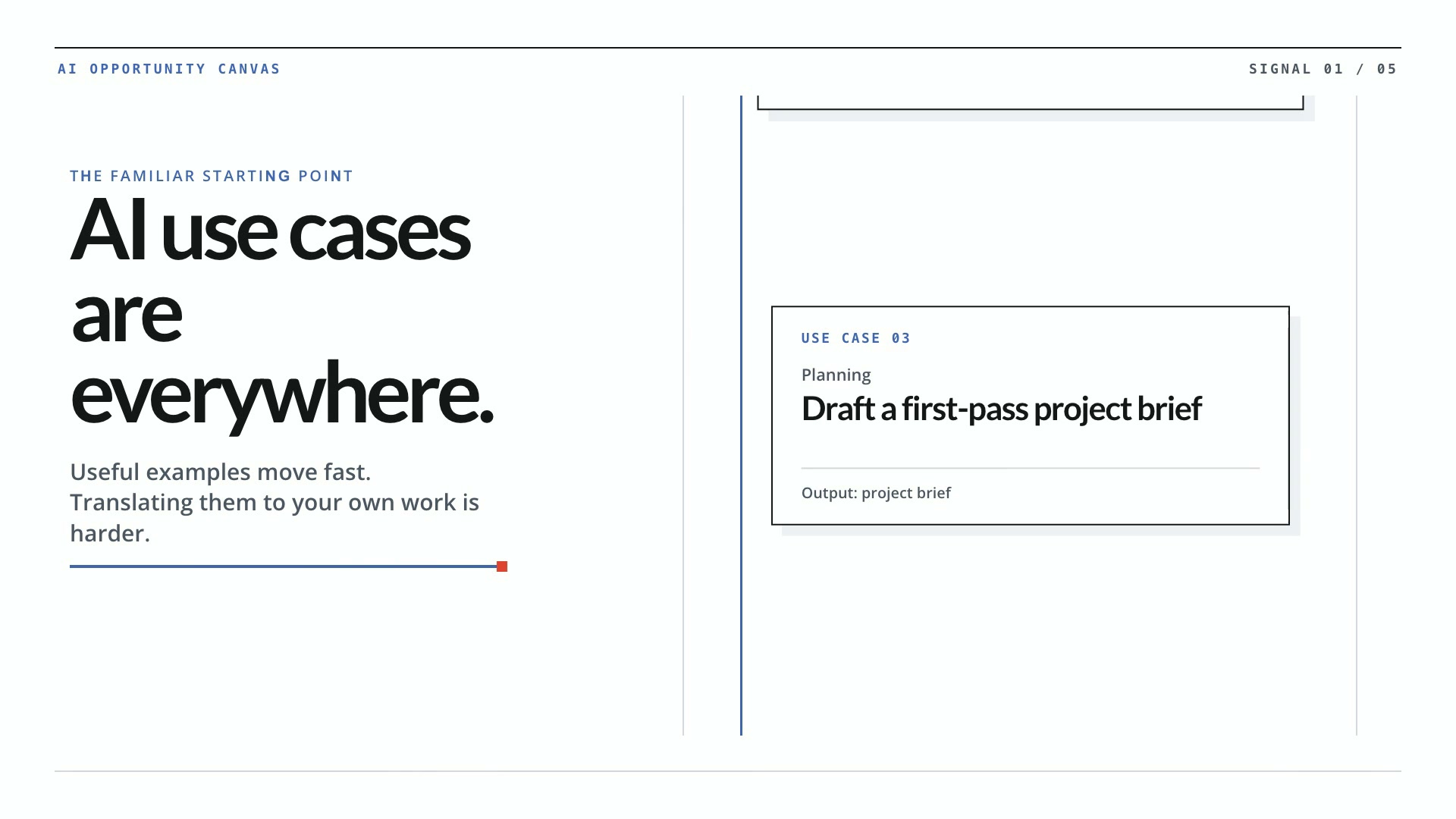 Poster for The ASE AI Opportunity Canvas is live